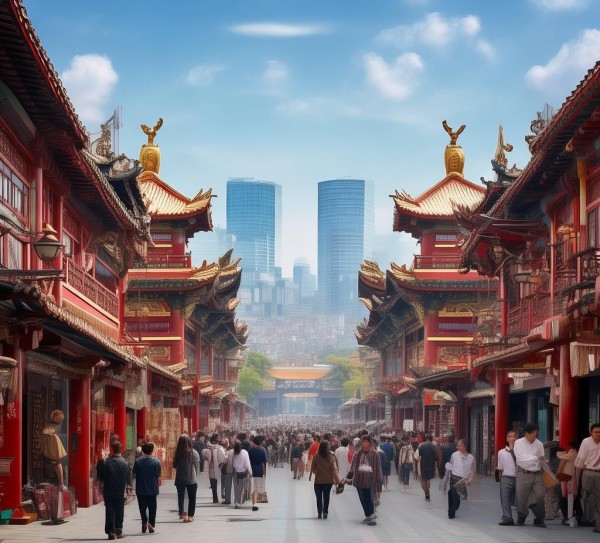 抚顺东北商贸城，Where News Meets Modern Business